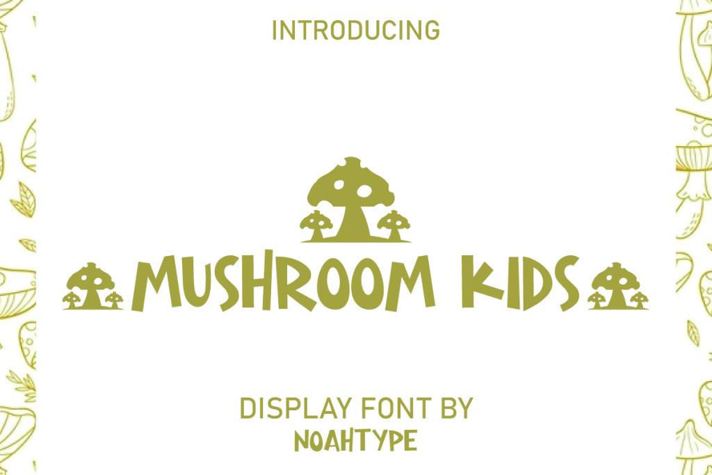 Mushroom Kids Demo illustration 2