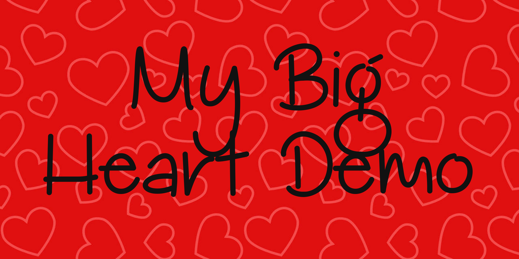 My Big Heart Demo illustration 7