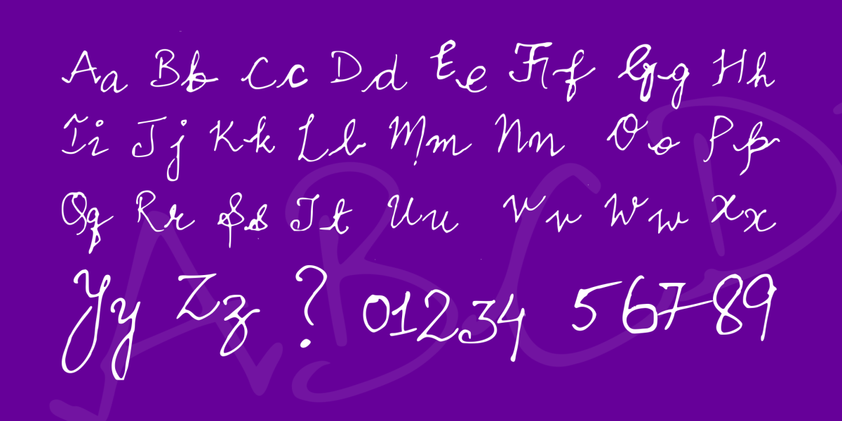 My Font Uz Font · 1001 Fonts