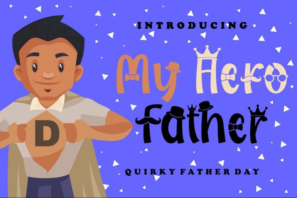 My Hero Father illustration 2