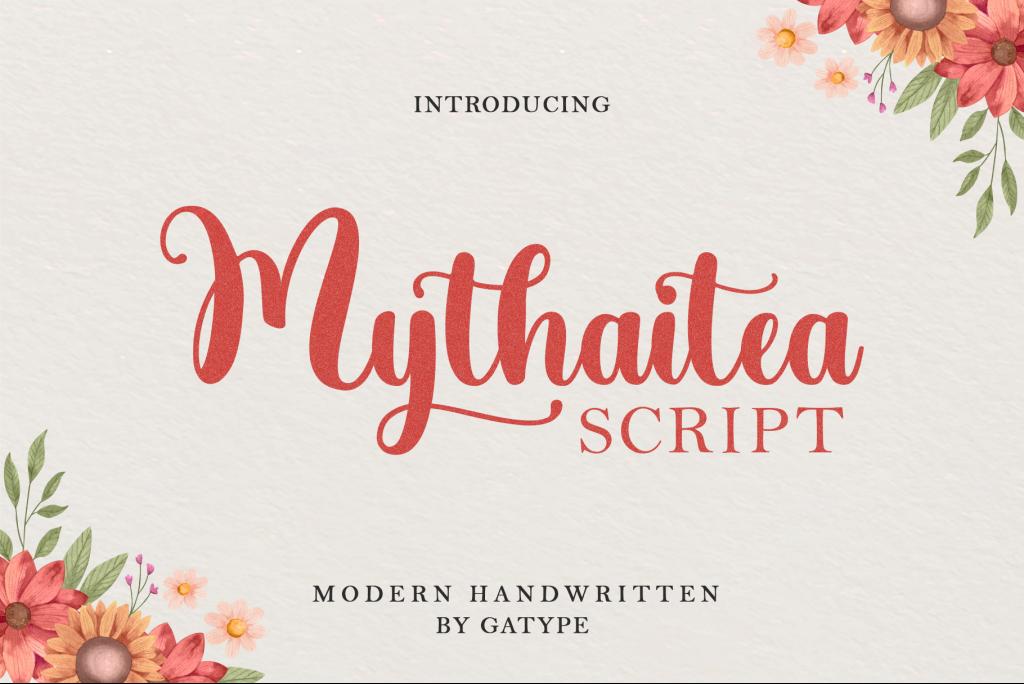 Mythaitea Script illustration 6
