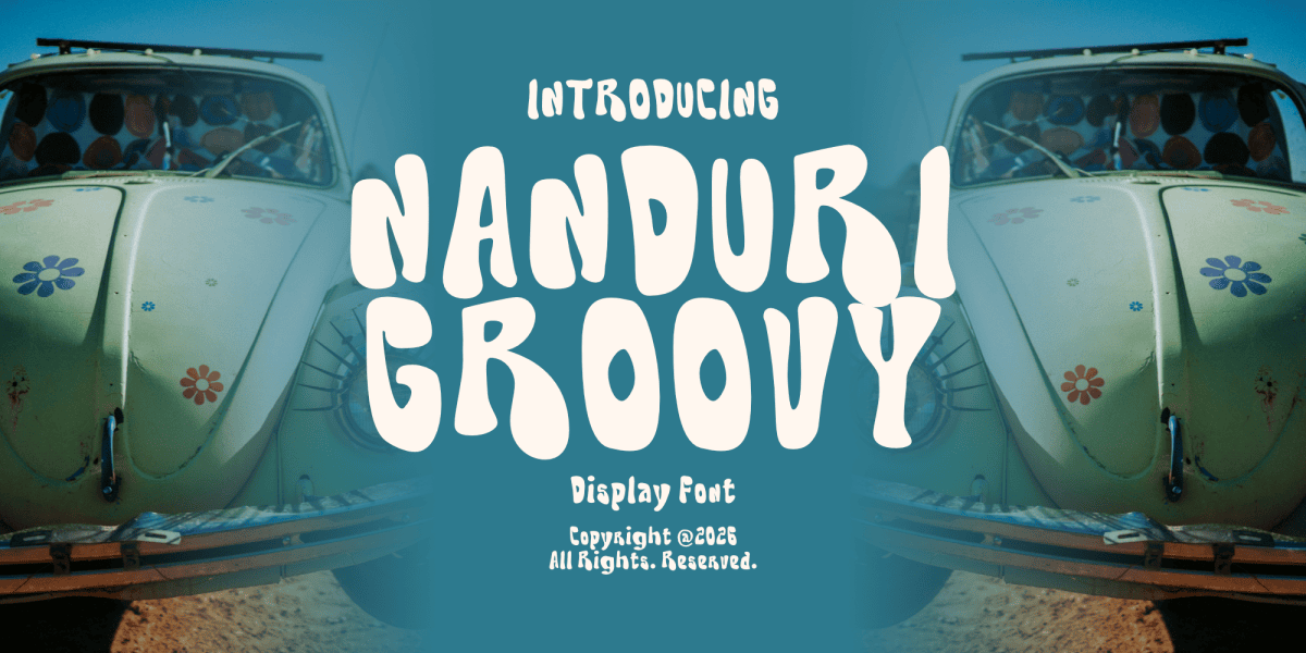 Nanduri Groovy Font · 1001 Fonts