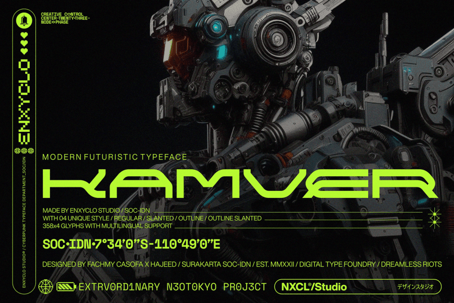 Knapper Font NCL Kamver Font · 1001 Fonts