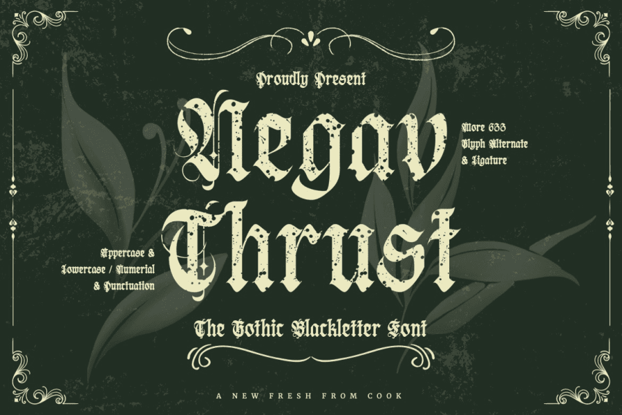 7 Free Calligraphy, Deathmetal, Underground Fonts · 1001 Fonts