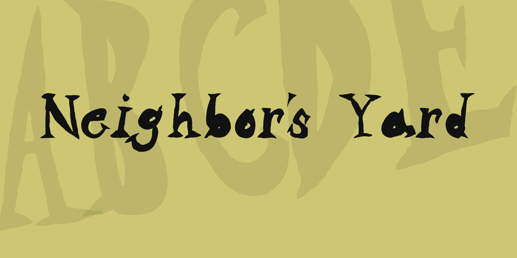 Neighbor's Yard illustration 1
