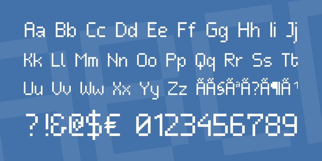 Neue Pixel Sans illustration 3