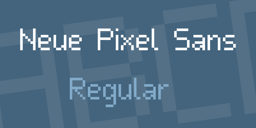 Neue Pixel Sans illustration 5
