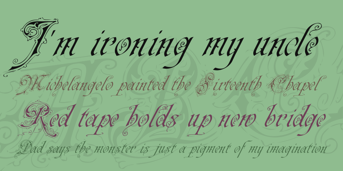 Neue Zier Schrift Font · 1001 Fonts