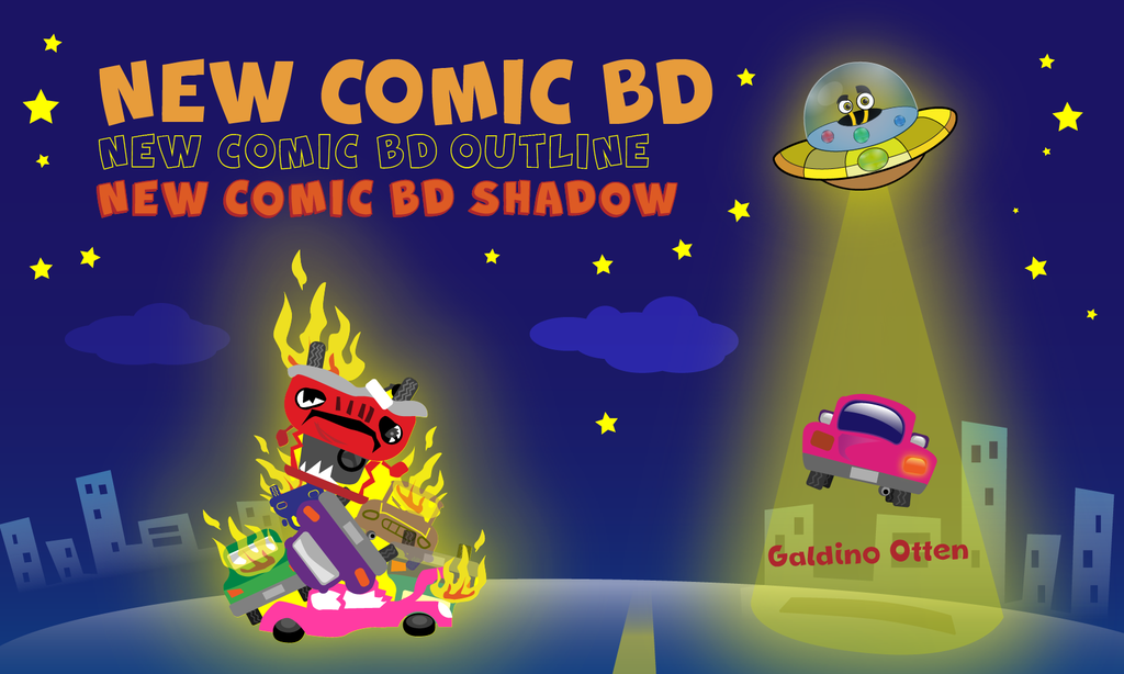 New Comic BD illustration 1
