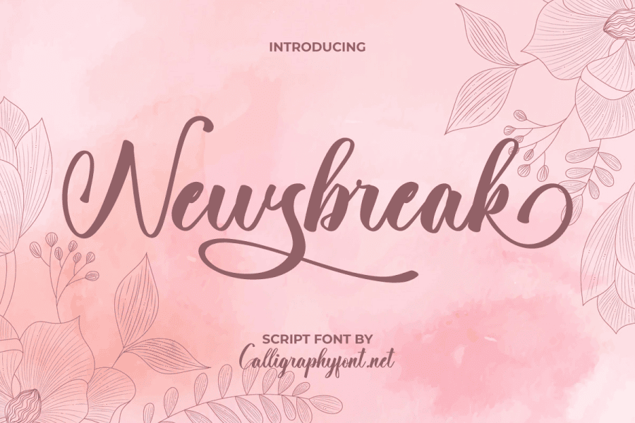 Newsbreak Demo Font · 1001 Fonts
