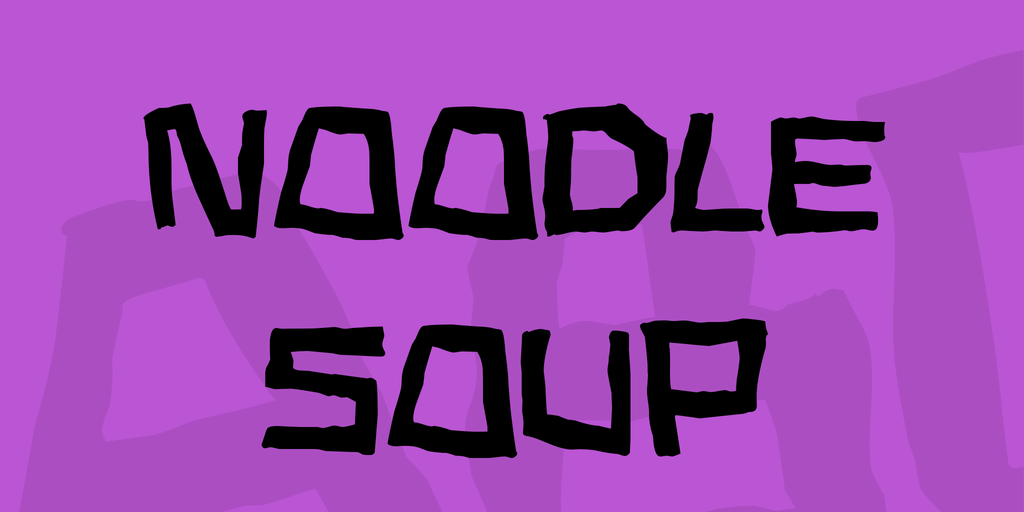 Noodle soup illustration 1