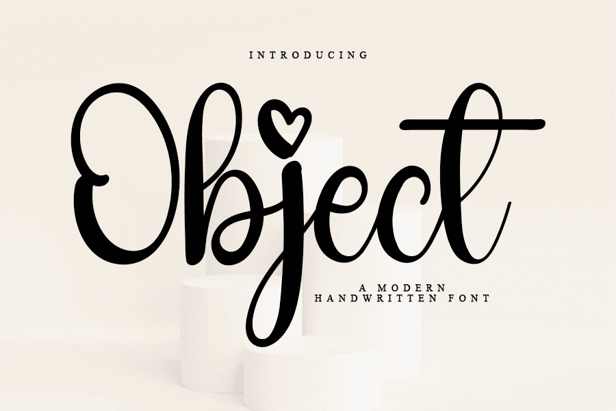 Object Font · 1001 Fonts