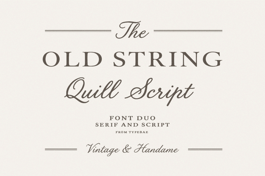 1 Free Logotype, Quill Font · 1001 Fonts