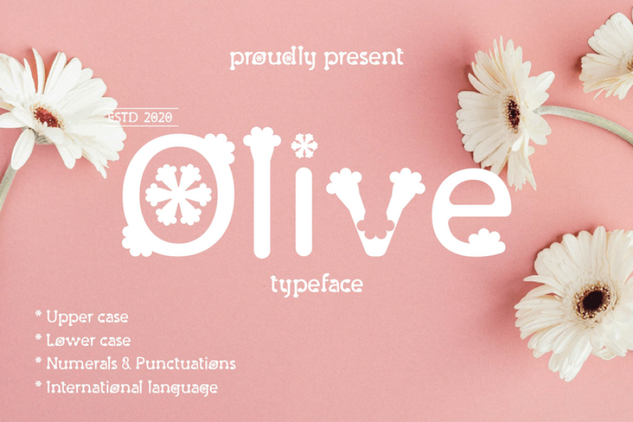 Olive Font · 1001 Fonts