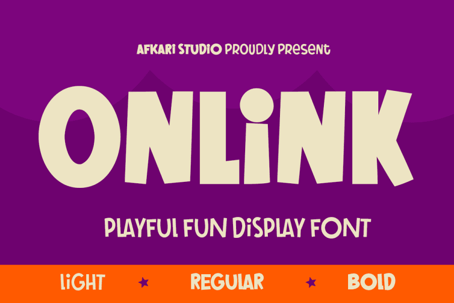 Onlink Font Family · 1001 Fonts