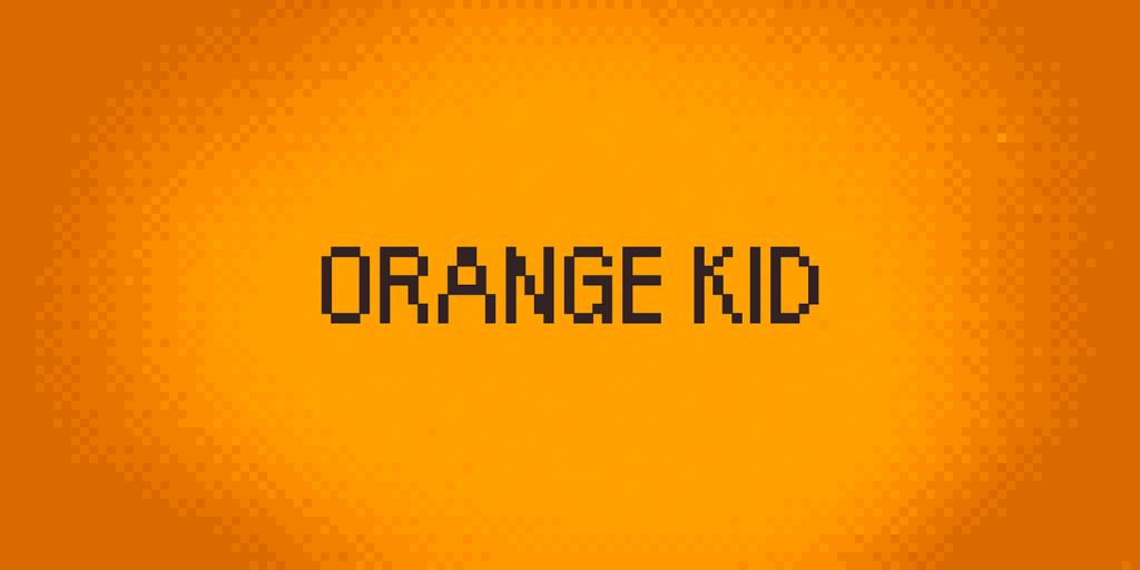 Orange Kid illustration 2