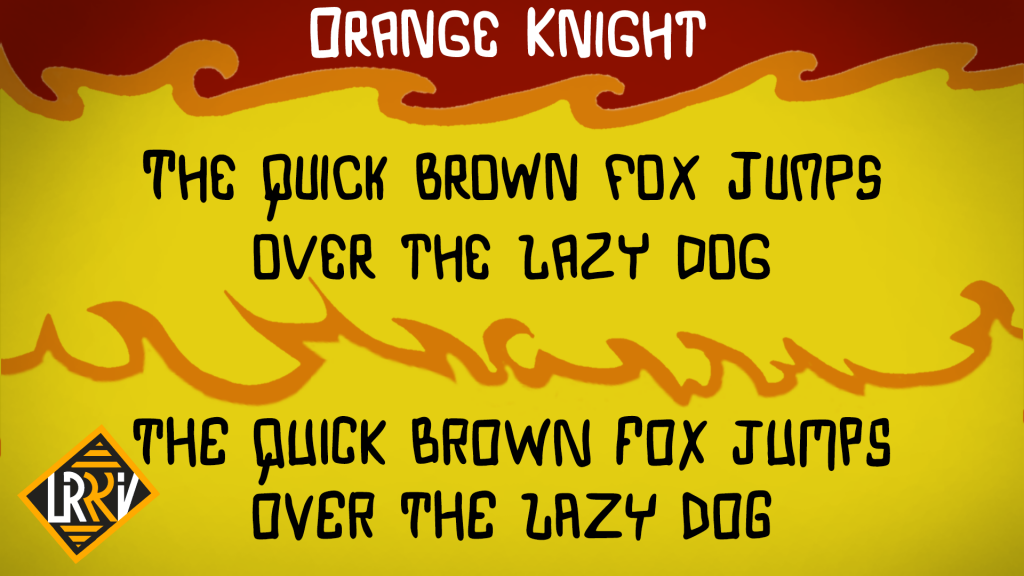 Orange Knight illustration 4