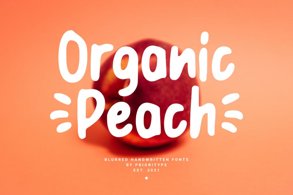 Organic Peach DEMO illustration 4