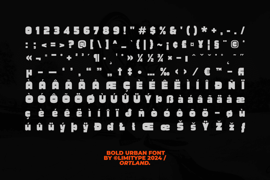 Ortland font