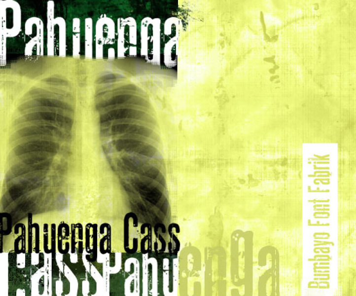 Cass Lettering Pahuenga Cass Font · 1001 Fonts