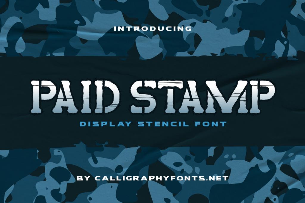 Paid Stamp Demo illustration 2