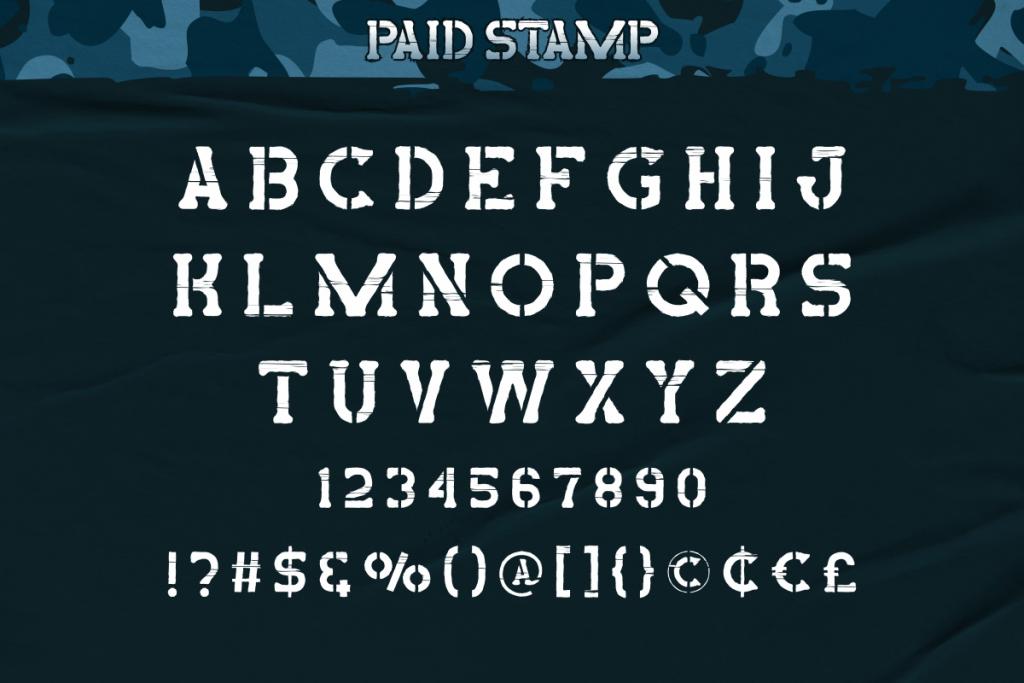 Paid Stamp Demo illustration 3