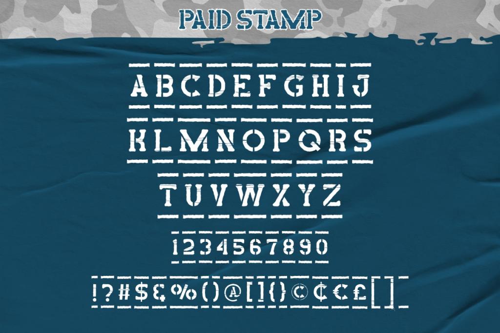 Paid Stamp Demo illustration 4