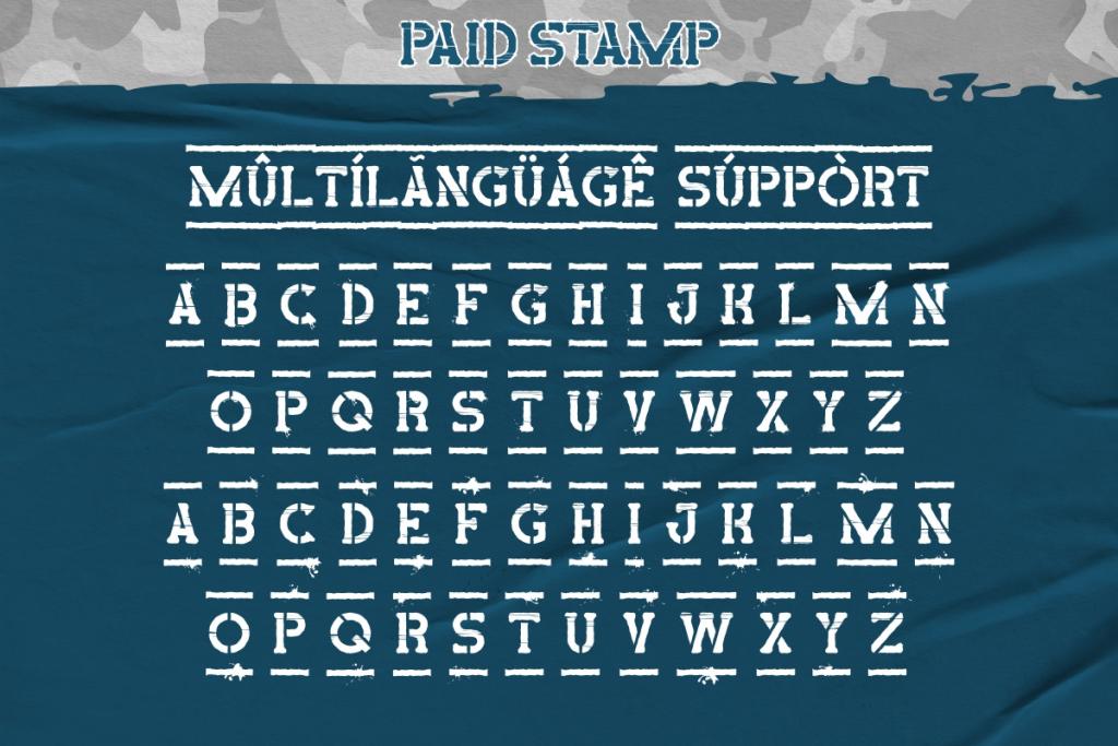 Paid Stamp Demo illustration 6