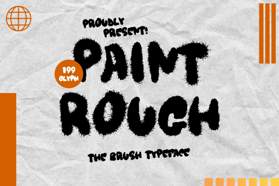 Paint Rough Font · 1001 Fonts