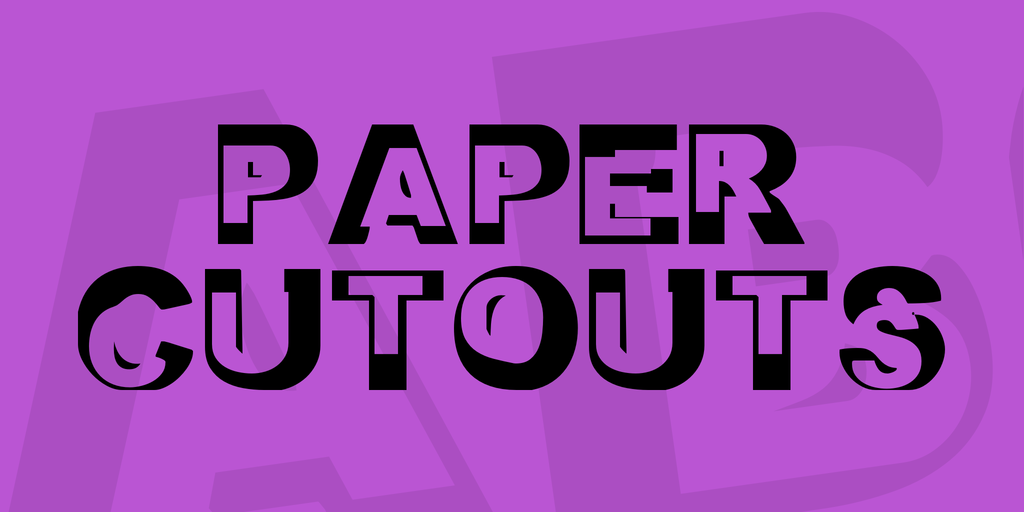 Paper Cutouts illustration 3
