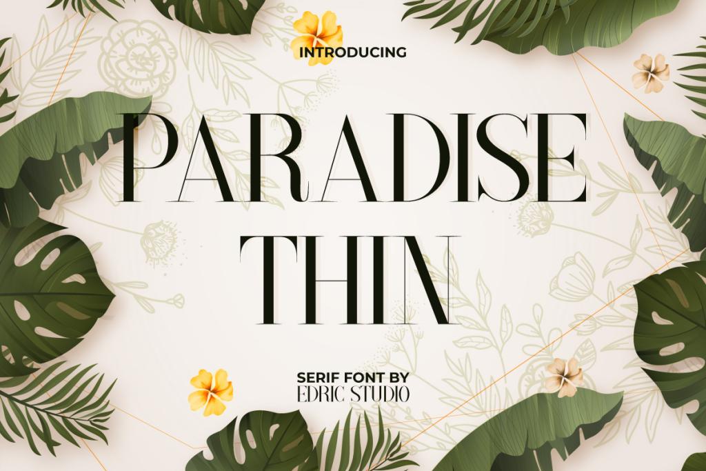 Paradise Thin Demo illustration 2
