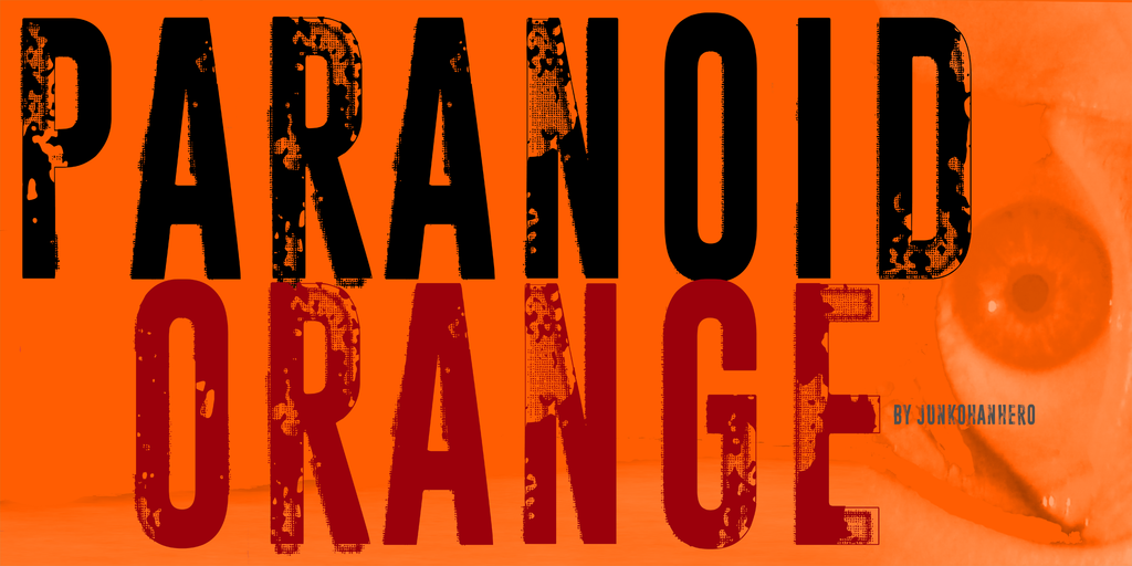 Paranoid Orange illustration 2