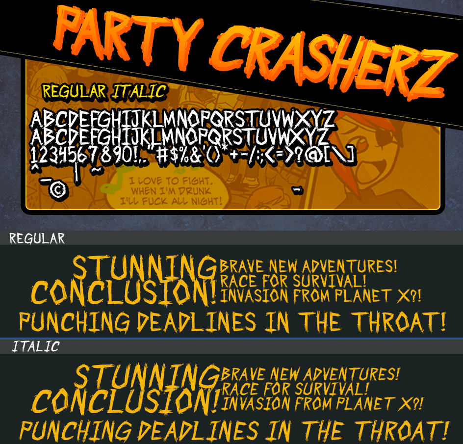 Party Crasherz PG illustration 1