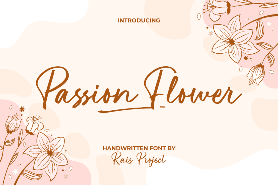 Passion Flower Demo illustration 2