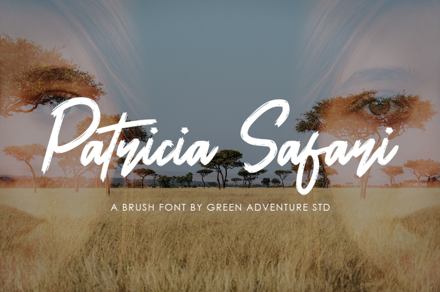 Typhography Text 8 Free Medium, Paintbrush, Rough Fonts · 1001 Fonts