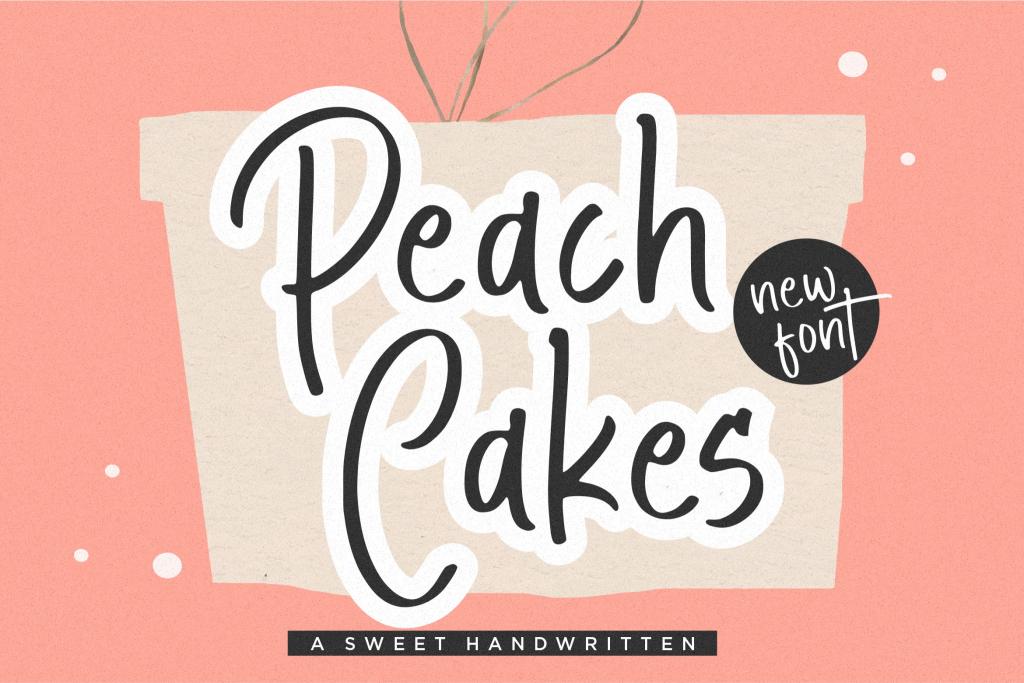 Peach Cakes illustration 1