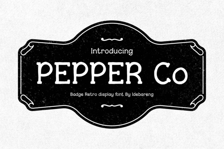 PEPPER Co Font · 1001 Fonts