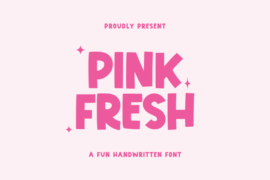 Pink Fresh Font · 1001 Fonts