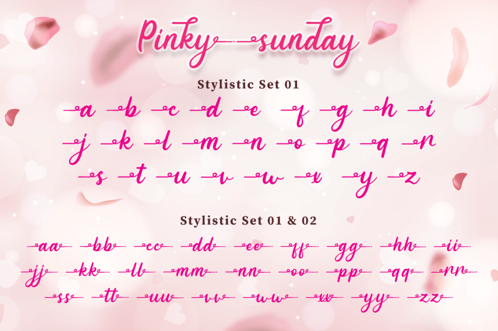 Pinky Sunday - Personal Use illustration 3