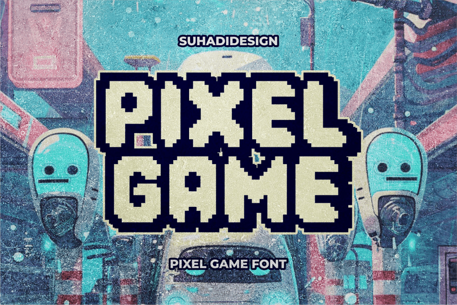 22 Free 1980s, Gaming, Pixel, Retro, Video Game Fonts · 1001 Fonts