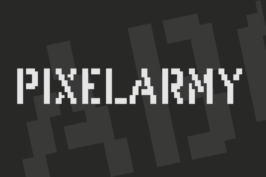PixelArmy Font · 1001 Fonts