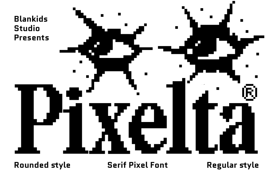500+ Free Pixel Fonts · 1001 Fonts