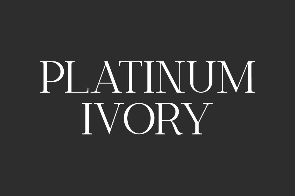 Platinum Ivory Demo illustration 2