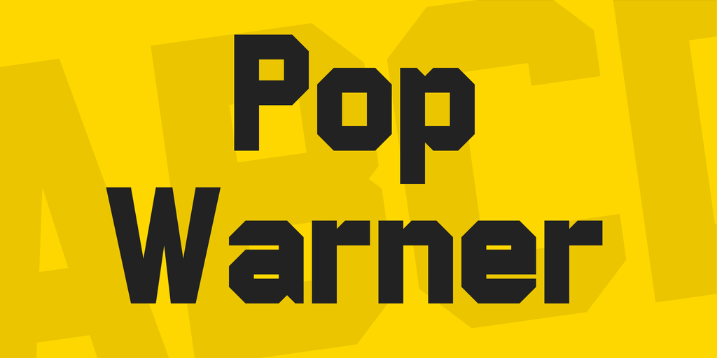 Pop Warner illustration 1