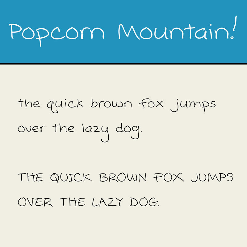 Popcorn Mountain illustration 1
