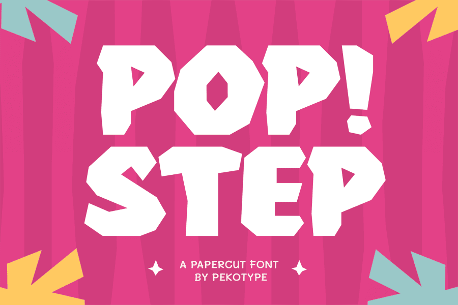 Popstep Font · 1001 Fonts