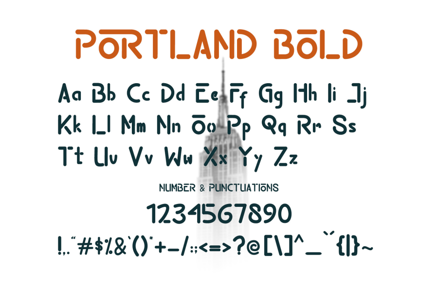 Portlandia Schriftart Portland Font Full Family Free [Download Now]