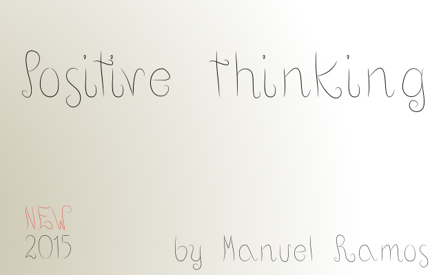 Positive thinking illustration 1