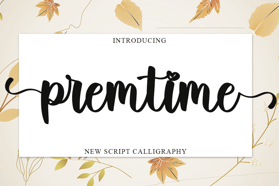 Prem Font Write Premtime Font · 1001 Fonts