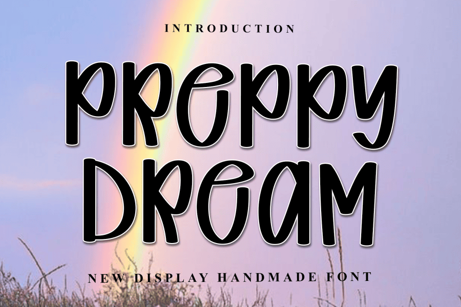 Preppy Dream Font · 1001 Fonts